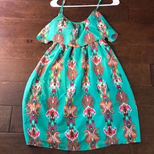 Spaghetti strap boutique dress